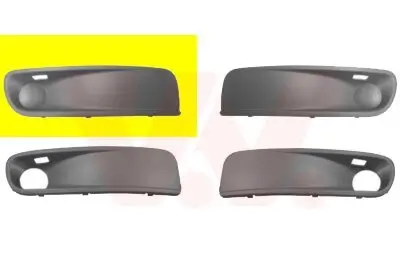 Lüftungsgitter, Stoßfänger vorne rechts VAN WEZEL 5897592 Bild Lüftungsgitter, Stoßfänger vorne rechts VAN WEZEL 5897592