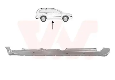 Einstiegsblech rechts VAN WEZEL 5923104 Bild Einstiegsblech rechts VAN WEZEL 5923104