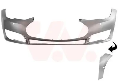 Stoßfänger vorne VAN WEZEL 6903576