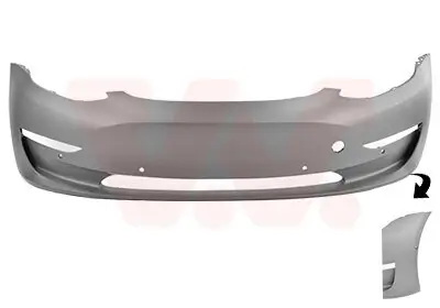 Stoßfänger vorne VAN WEZEL 6904576