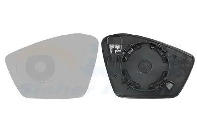 Spiegelglas, Außenspiegel links VAN WEZEL 7611837 Bild Spiegelglas, Außenspiegel links VAN WEZEL 7611837