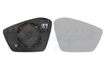 Spiegelglas, Außenspiegel rechts VAN WEZEL 7611838 Bild Spiegelglas, Außenspiegel rechts VAN WEZEL 7611838