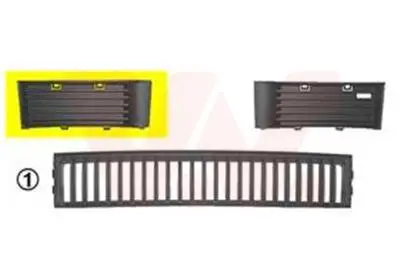 Lüftungsgitter, Stoßfänger vorne rechts VAN WEZEL 7625592 Bild Lüftungsgitter, Stoßfänger vorne rechts VAN WEZEL 7625592