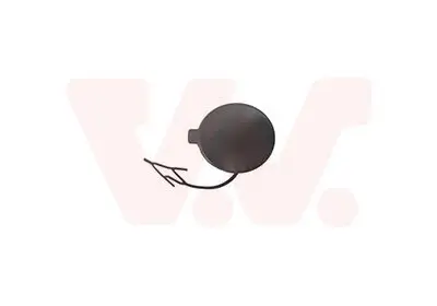 Klappe, Abschlepphaken vorne VAN WEZEL 7629587
