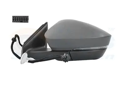 Außenspiegel links VAN WEZEL 7644807