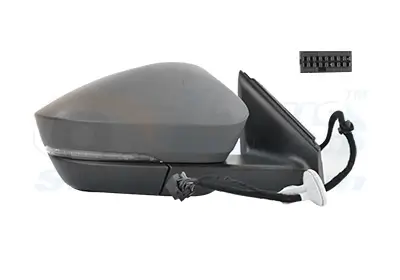 Außenspiegel rechts VAN WEZEL 7644808