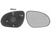 Spiegelglas, Außenspiegel rechts VAN WEZEL 8207838
