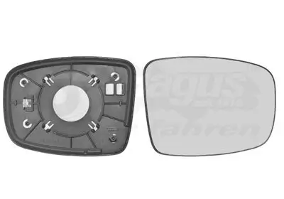 Spiegelglas, Außenspiegel rechts VAN WEZEL 8208834 Bild Spiegelglas, Außenspiegel rechts VAN WEZEL 8208834
