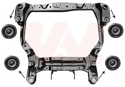 Hilfsrahmen/Aggregateträger vorne VAN WEZEL 8226690
