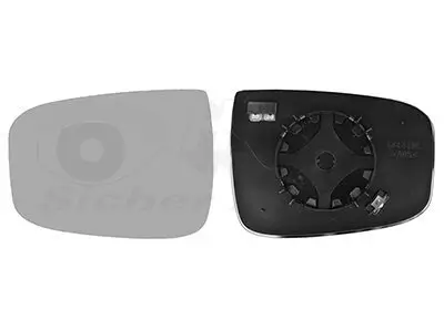 Spiegelglas, Außenspiegel links VAN WEZEL 8239837 Bild Spiegelglas, Außenspiegel links VAN WEZEL 8239837