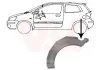 Seitenwand hinten links VAN WEZEL 8251145