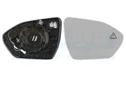 Spiegelglas, Außenspiegel rechts VAN WEZEL 8296836