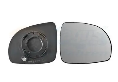 Spiegelglas, Außenspiegel rechts VAN WEZEL 8313832