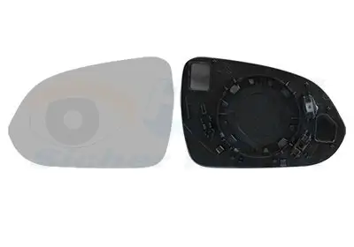 Spiegelglas, Außenspiegel links VAN WEZEL 8327831