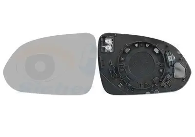 Spiegelglas, Außenspiegel links VAN WEZEL 8327837