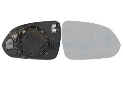 Spiegelglas, Außenspiegel rechts VAN WEZEL 8327838