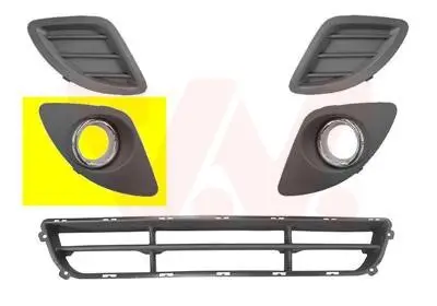 Lüftungsgitter, Stoßfänger vorne rechts VAN WEZEL 8353594 Bild Lüftungsgitter, Stoßfänger vorne rechts VAN WEZEL 8353594