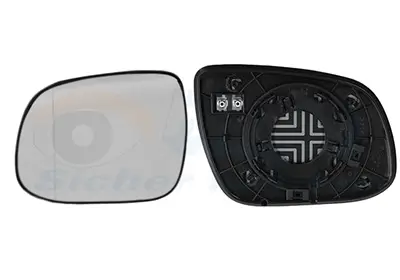 Spiegelglas, Außenspiegel links VAN WEZEL 8355837