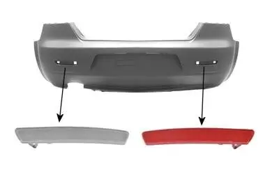 Rückstrahler rechts VAN WEZEL 0160940 Bild Rückstrahler rechts VAN WEZEL 0160940