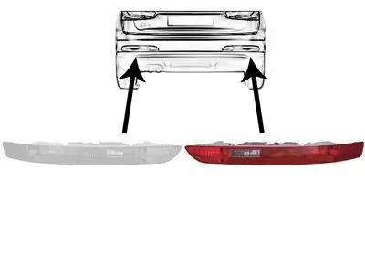 Heckleuchte rechts Stoßfänger VAN WEZEL 0370930 Bild Heckleuchte rechts Stoßfänger VAN WEZEL 0370930