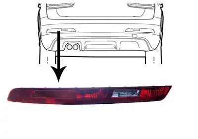 Heckleuchte links Stoßfänger VAN WEZEL 0371929 Bild Heckleuchte links Stoßfänger VAN WEZEL 0371929