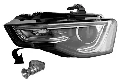 Hauptscheinwerfer links VAN WEZEL 0384981