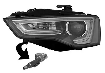 Hauptscheinwerfer links VAN WEZEL 0384983 Bild Hauptscheinwerfer links VAN WEZEL 0384983