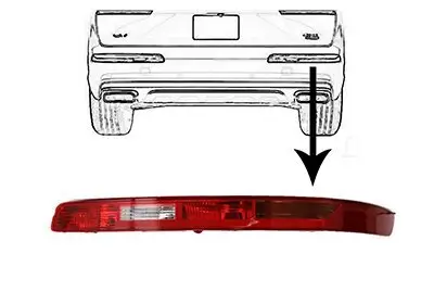 Nebelschlussleuchte rechts Stoßfänger VAN WEZEL 0386930 Bild Nebelschlussleuchte rechts Stoßfänger VAN WEZEL 0386930
