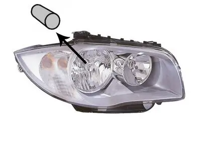 Hauptscheinwerfer rechts VAN WEZEL 0628962