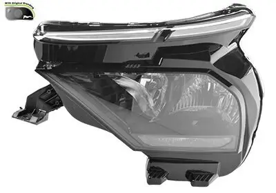 Hauptscheinwerfer links VAN WEZEL 0989961V