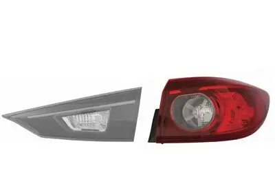 Heckleuchte rechts VAN WEZEL 2744932 Bild Heckleuchte rechts VAN WEZEL 2744932