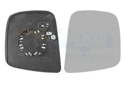 Spiegelglas, Außenspiegel rechts VAN WEZEL 3393838
