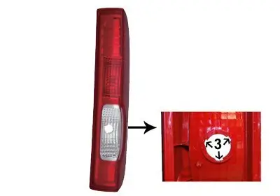 Heckleuchte rechts VAN WEZEL 4395934 Bild Heckleuchte rechts VAN WEZEL 4395934