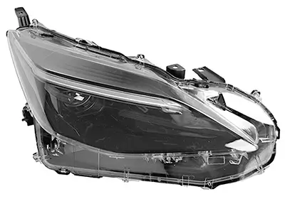 Hauptscheinwerfer rechts VAN WEZEL 5419962 Bild Hauptscheinwerfer rechts VAN WEZEL 5419962