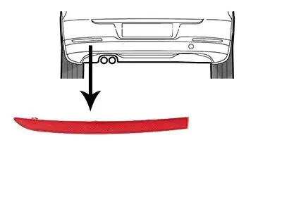 Rückstrahler VAN WEZEL 5745939 Bild Rückstrahler VAN WEZEL 5745939