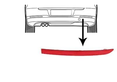 Rückstrahler VAN WEZEL 5745940 Bild Rückstrahler VAN WEZEL 5745940