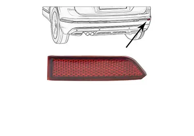 Rückstrahler rechts VAN WEZEL 5747930 Bild Rückstrahler rechts VAN WEZEL 5747930