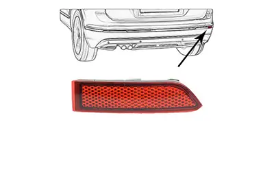 Rückstrahler rechts VAN WEZEL 5752930 Bild Rückstrahler rechts VAN WEZEL 5752930