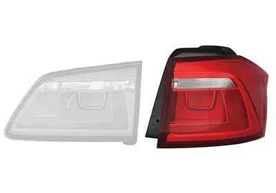 Heckleuchte rechts VAN WEZEL 5769932 Bild Heckleuchte rechts VAN WEZEL 5769932