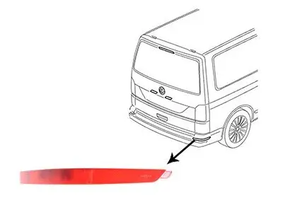 Rückstrahler rechts VAN WEZEL 5791930 Bild Rückstrahler rechts VAN WEZEL 5791930