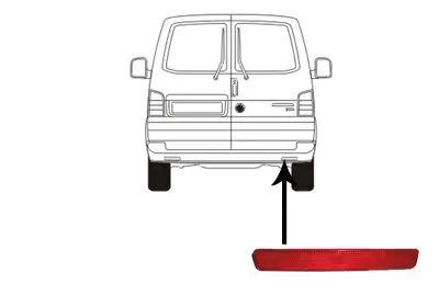 Rückstrahler VAN WEZEL 5896930 Bild Rückstrahler VAN WEZEL 5896930