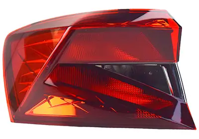 Heckleuchte links VAN WEZEL 7633931 Bild Heckleuchte links VAN WEZEL 7633931