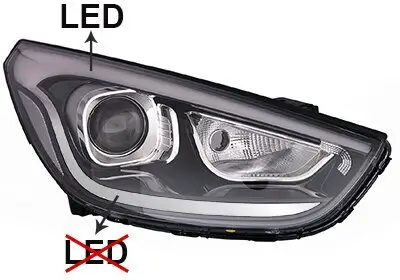 Hauptscheinwerfer rechts VAN WEZEL 8262962