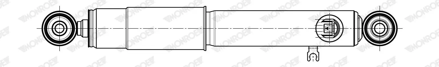 Stoßdämpfer Hinterachse rechts MONROE C1523R
