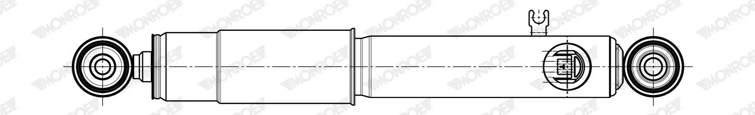 Stoßdämpfer Hinterachse links MONROE C1524L