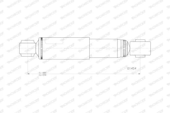 Stoßdämpfer MONROE G1454 Bild Stoßdämpfer MONROE G1454
