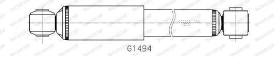 Stoßdämpfer Hinterachse MONROE G1494 Bild Stoßdämpfer Hinterachse MONROE G1494