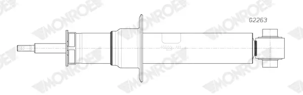 Stoßdämpfer Hinterachse MONROE G2263