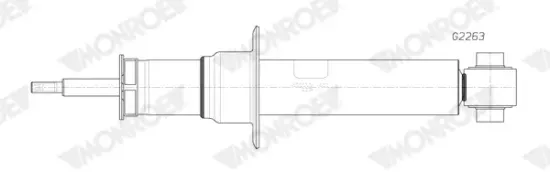 Stoßdämpfer Hinterachse MONROE G2263 Bild Stoßdämpfer Hinterachse MONROE G2263