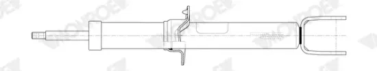 Stoßdämpfer Vorderachse MONROE G43158 Bild Stoßdämpfer Vorderachse MONROE G43158